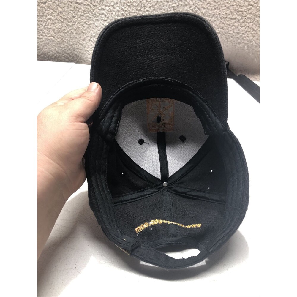US Army ROTC Leadership Excellence "Start Strong" Adjustable Hat Black - Picture 5 of 6